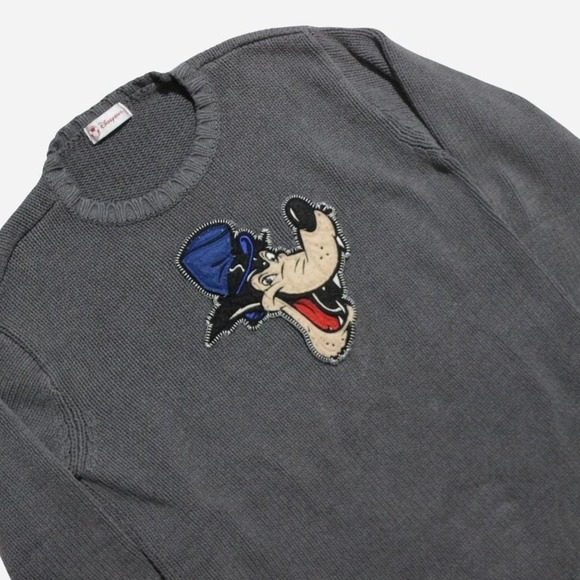Disney Other - Vintage Y2K Disney Big Bad Wolf Embroidered Knit Sweater